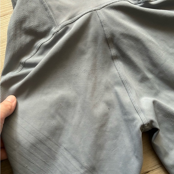 Lululemon Running One Piece Women's Gray Sleeveless Zip-Front Jumpsuit Romper - Picture 12 of 13